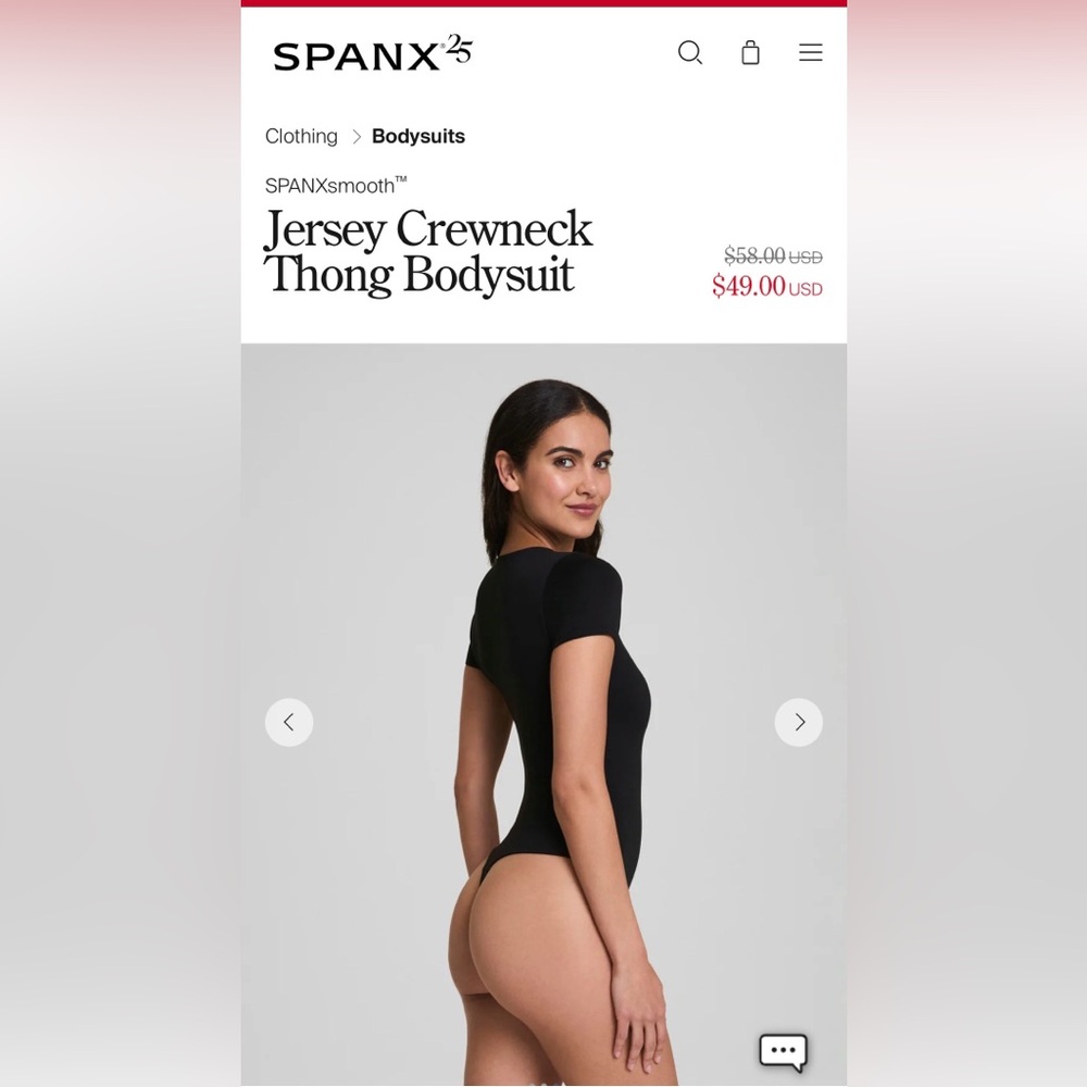 SPANX Shapewear Bodysuit